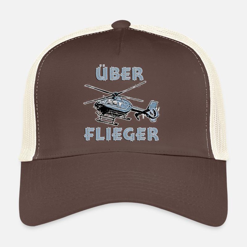 Hélicoptère de haut vol Casquette trucker 
