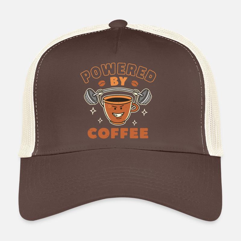 Angetrieben von Kaffee Trucker Cap