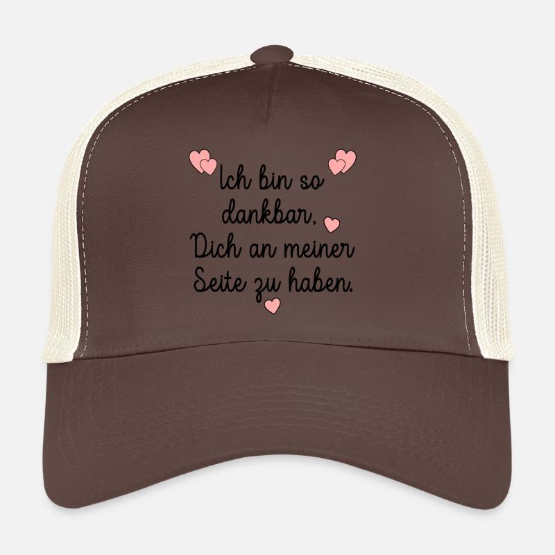 DANKBARKEIT WERTSCHÄTZUNG HERZ Trucker Cap