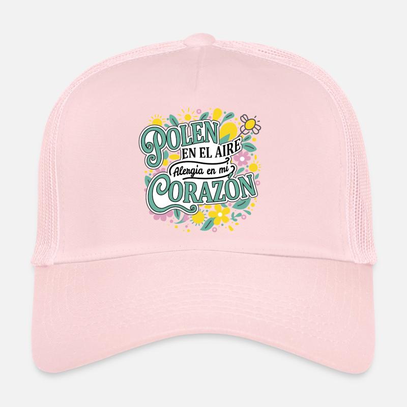 Pollen dans l’air Casquette trucker 