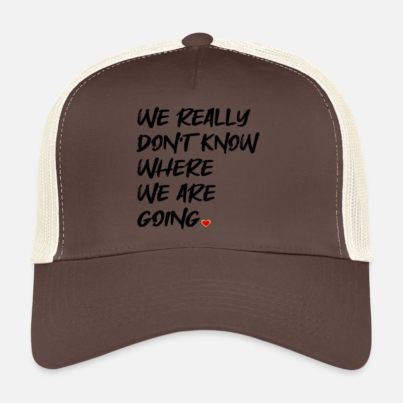 QUOTE MINDFULNESS PATH Trucker Cap