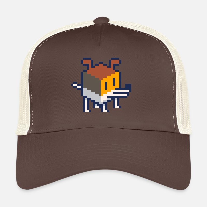 Cube Dog - Trucker Cap - brown/beige