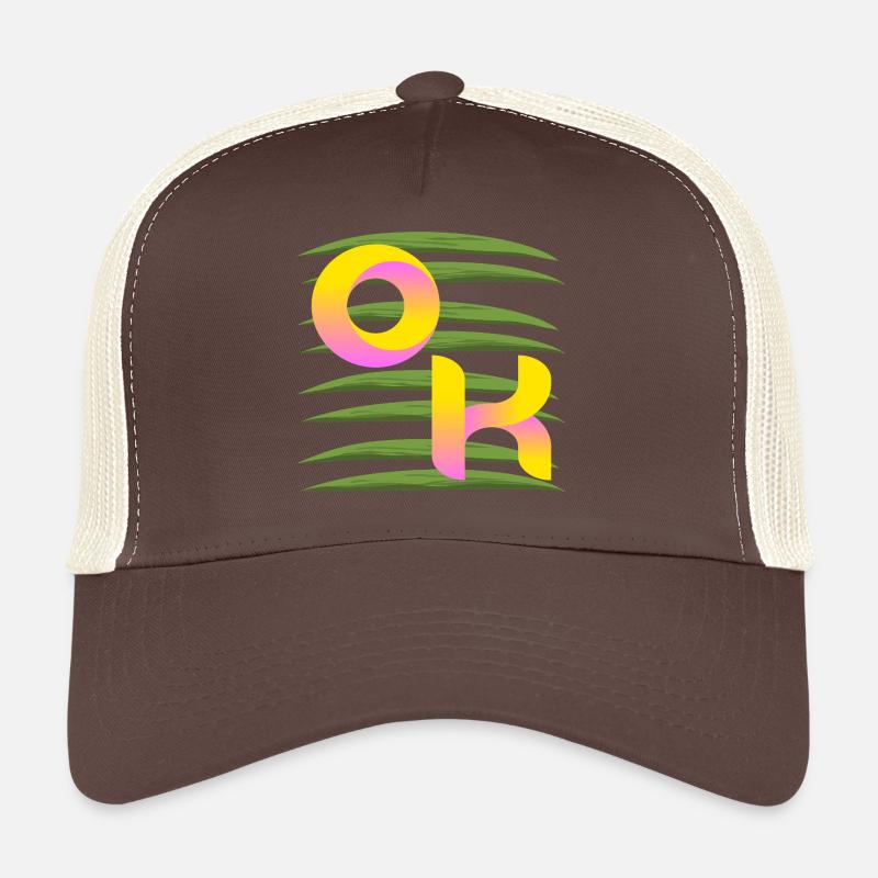 PALMIERS D’ÉTÉ OK Casquette trucker 