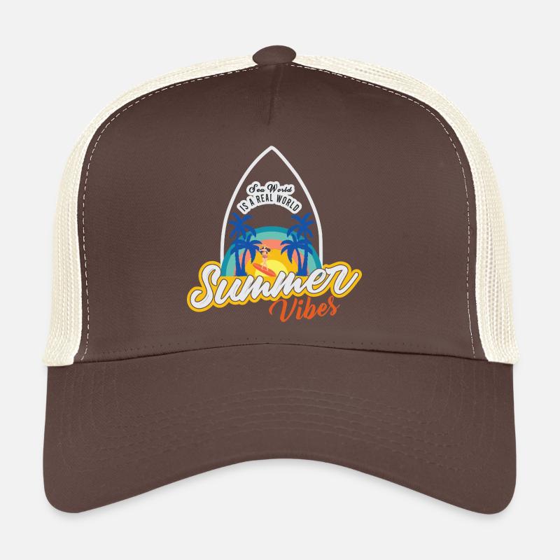 Summer_vibes_098 Trucker Cap