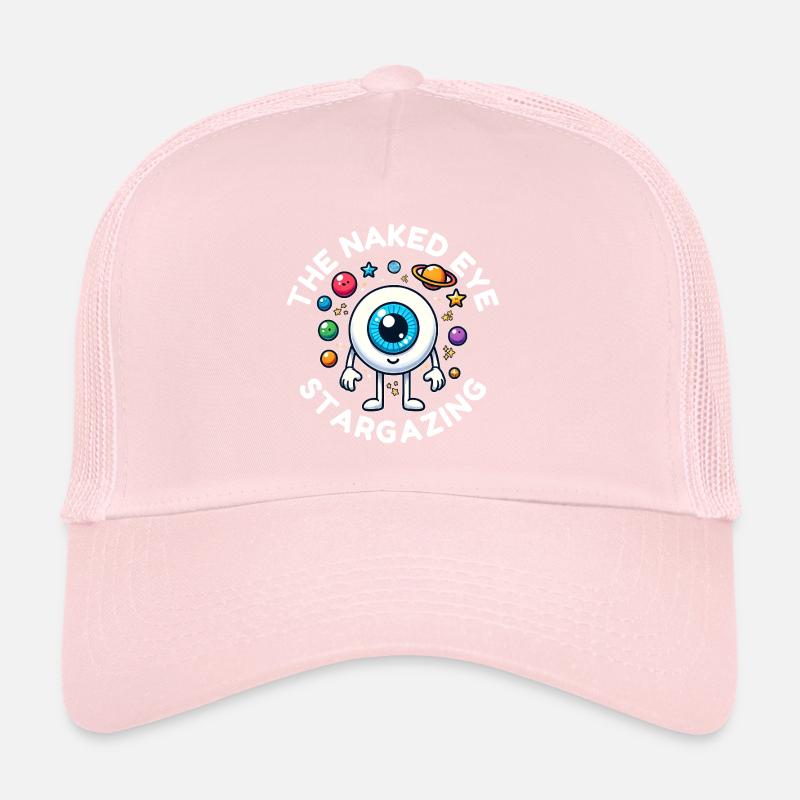 L’observation des étoiles à l’œil nu Exploration spatiale Casquette trucker 