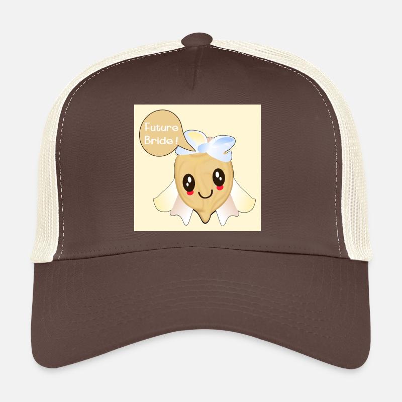 Kawaii Future Bride Pois Chiches Casquette trucker 