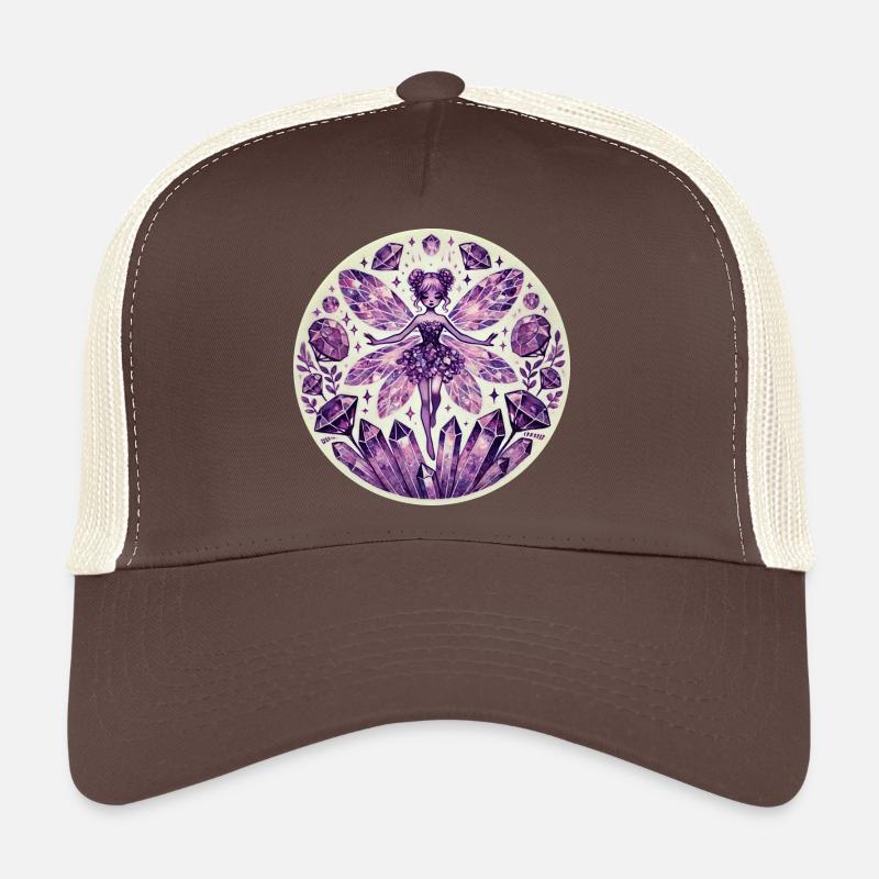 Mystical Crystal Fairy Design Trucker Cap