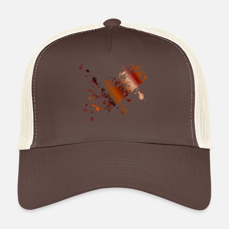 TACHES DE CAFÉ Casquette trucker 