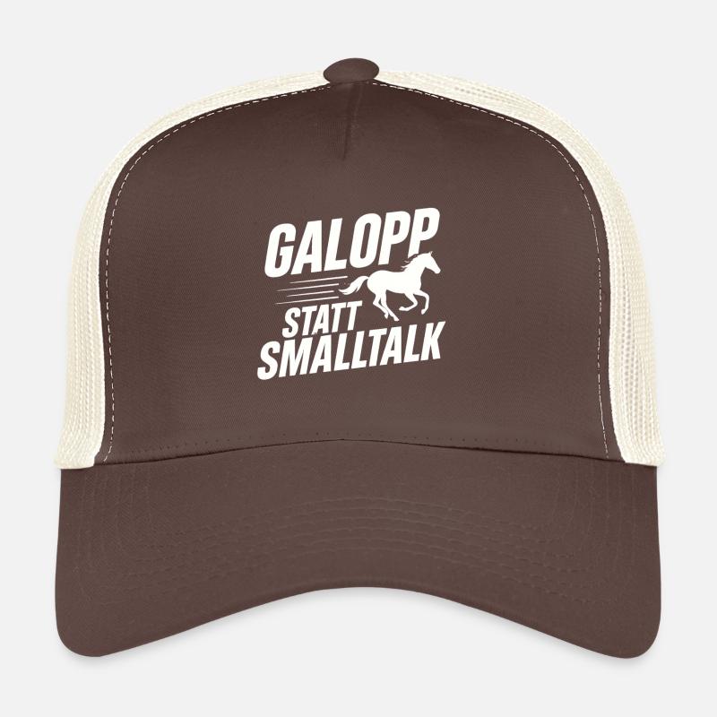 Idée de sac à galop au lieu de bavardage Casquette trucker 