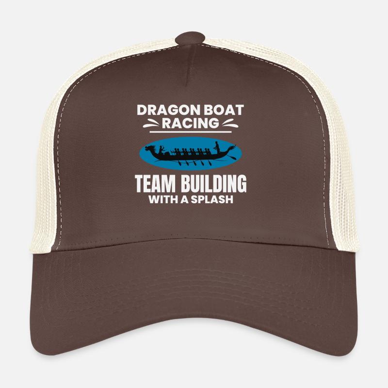 Synchronisiertes Paddelteam Drachenboot Trucker Cap