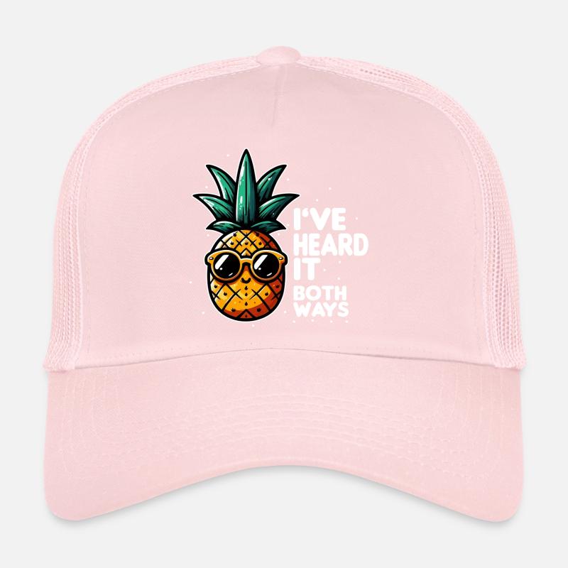 Ananas Slogan Double Sens Casquette trucker 