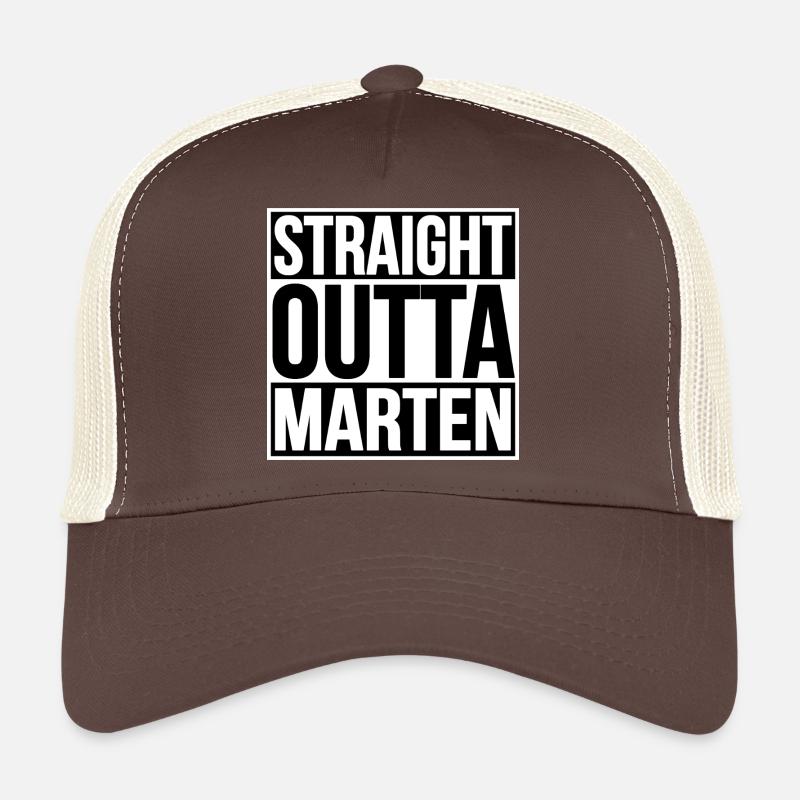 STRAIGHT OUTTA MARTEN Trucker Cap
