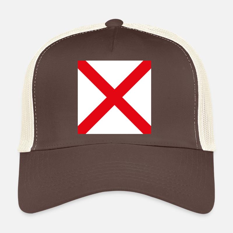 I_Require_Assistance_Flag Trucker Cap