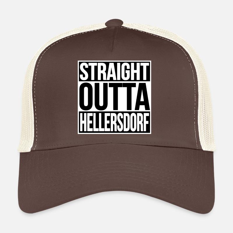 STRAIGHT OUTTA HELLERSDORF BERLIN Trucker Cap
