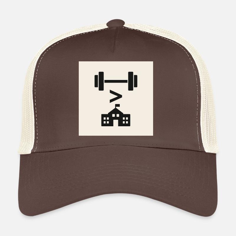 Emblème de la force sur l’école Casquette trucker 