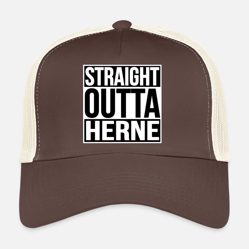 STRAIGHT OUTTA HERNE Trucker Cap