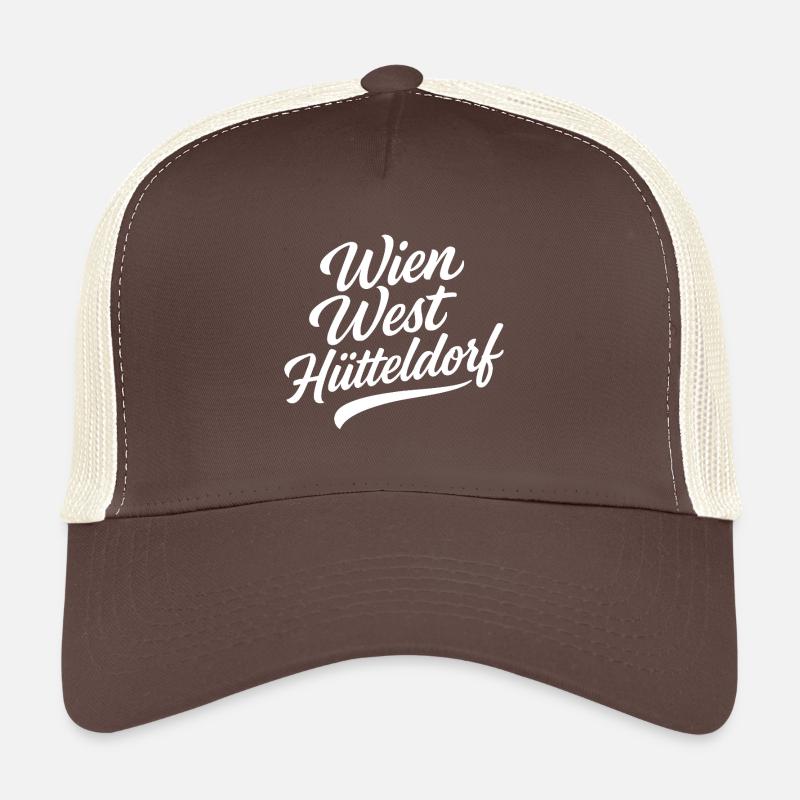 Vienna West Hütteldorf - Trucker Cap - brown/beige