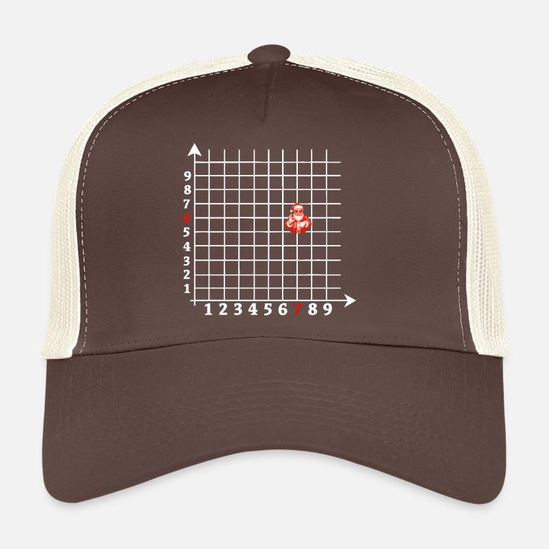 Santa Claus coordinates Six Seven Meme Trucker Cap