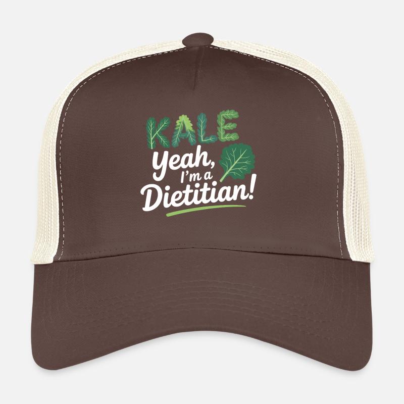 Diététiste experte en sciences alimentaires Vêtements Casquette trucker 