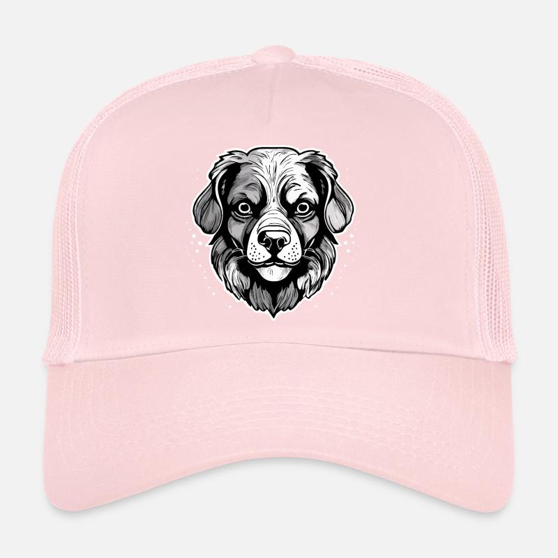 chien Casquette trucker 