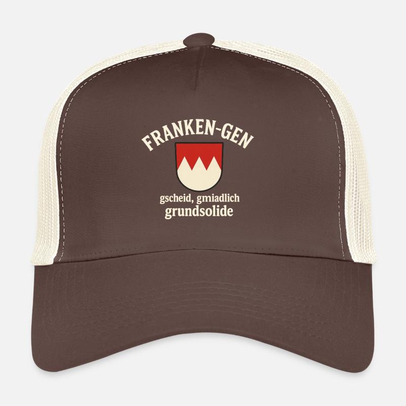 Franken-Gen - Trucker Cap - Braun/Beige