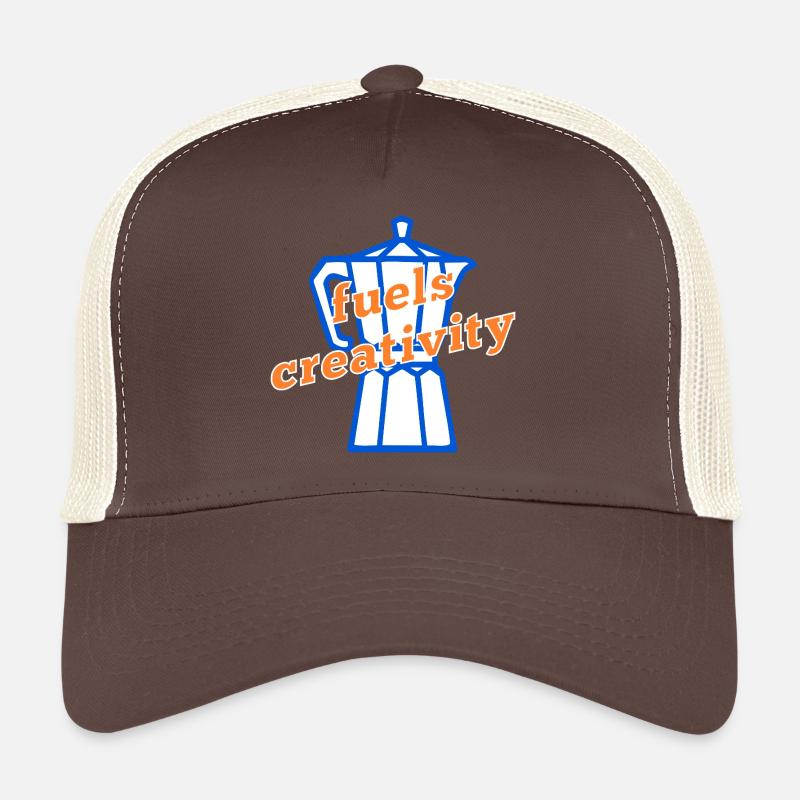 Créativité du café Casquette trucker 