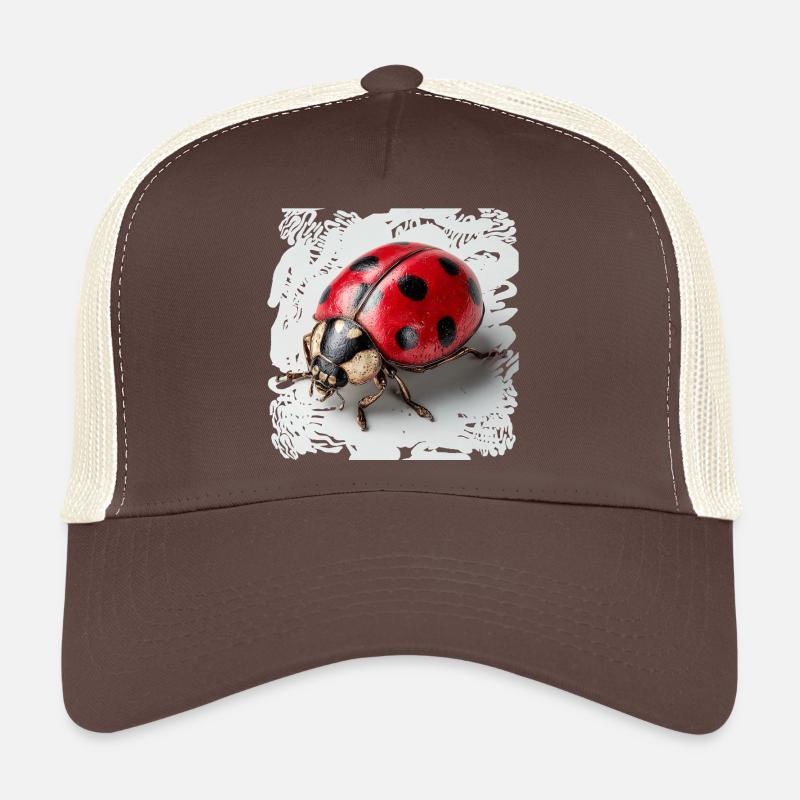 Marienkäfer schwarzRot Trucker Cap