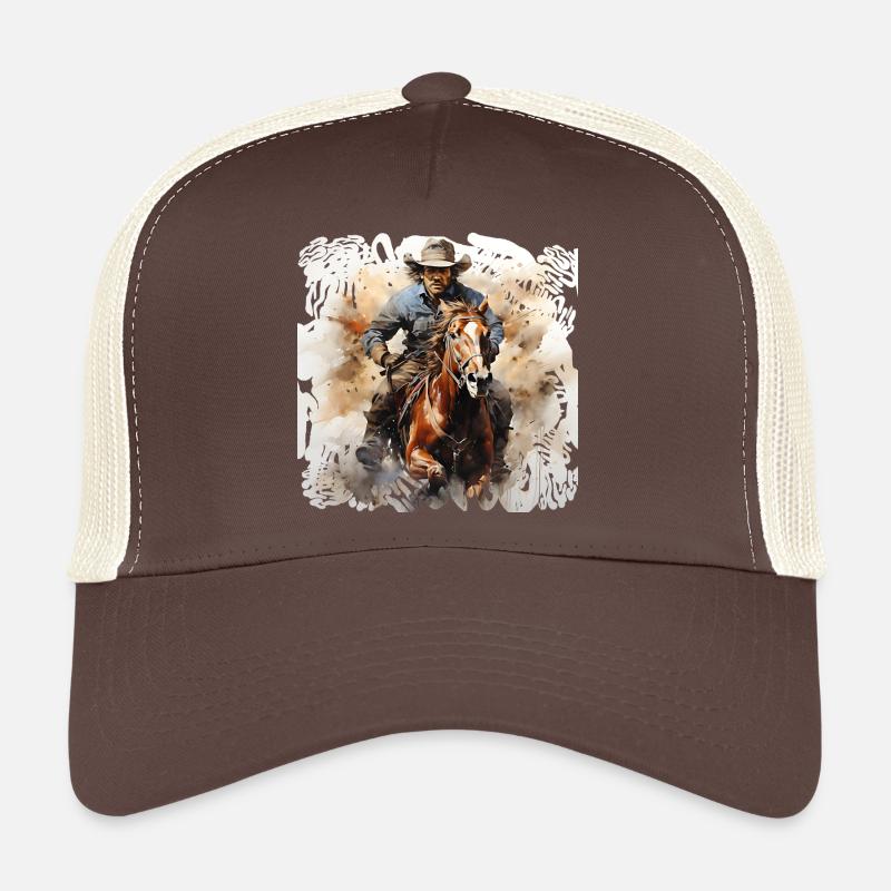 Wild West Rodeo Reiter Trucker Cap