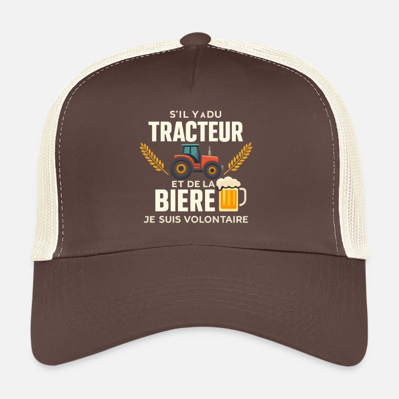 Traktor- und Bierfreiwilliger Trucker Cap