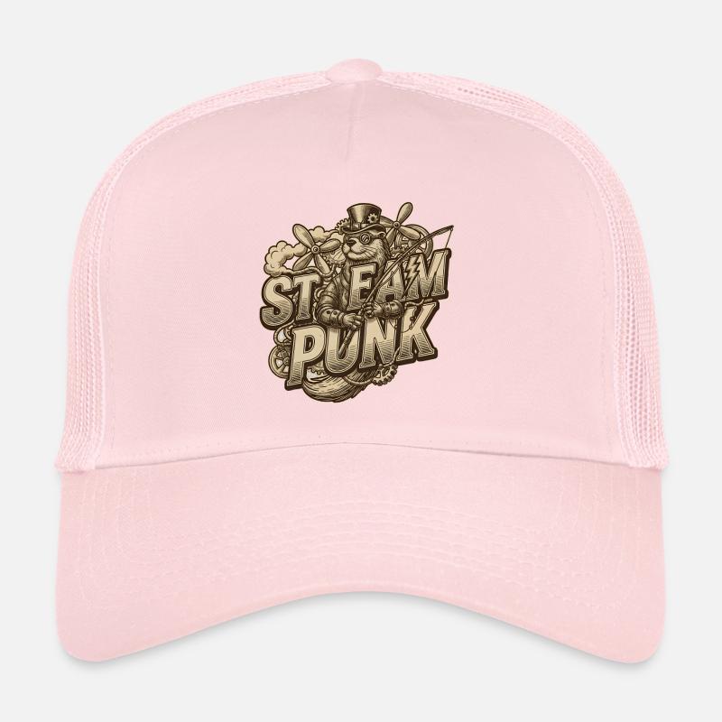 Steampunk Ästhetik & Retro Trucker Cap