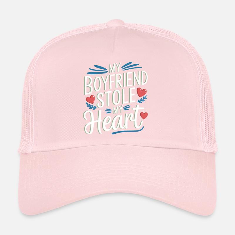 Mon copain m’a volé mon cœur Casquette trucker 