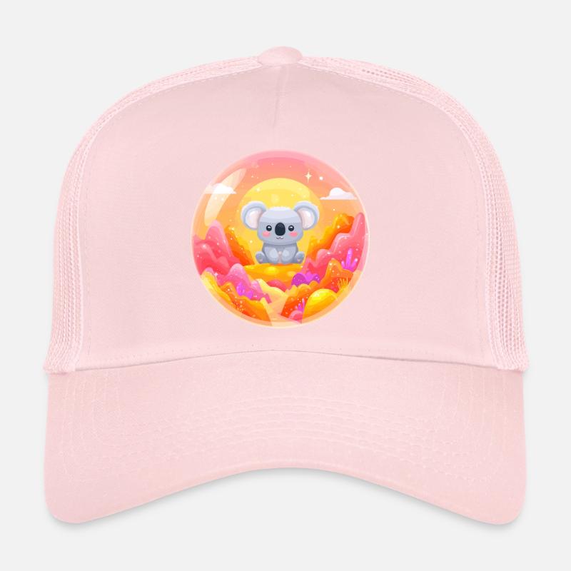 Koala im Neon-Wunderland Trucker Cap