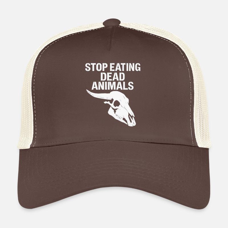 Stops the consumption of dead animals Trucker Cap