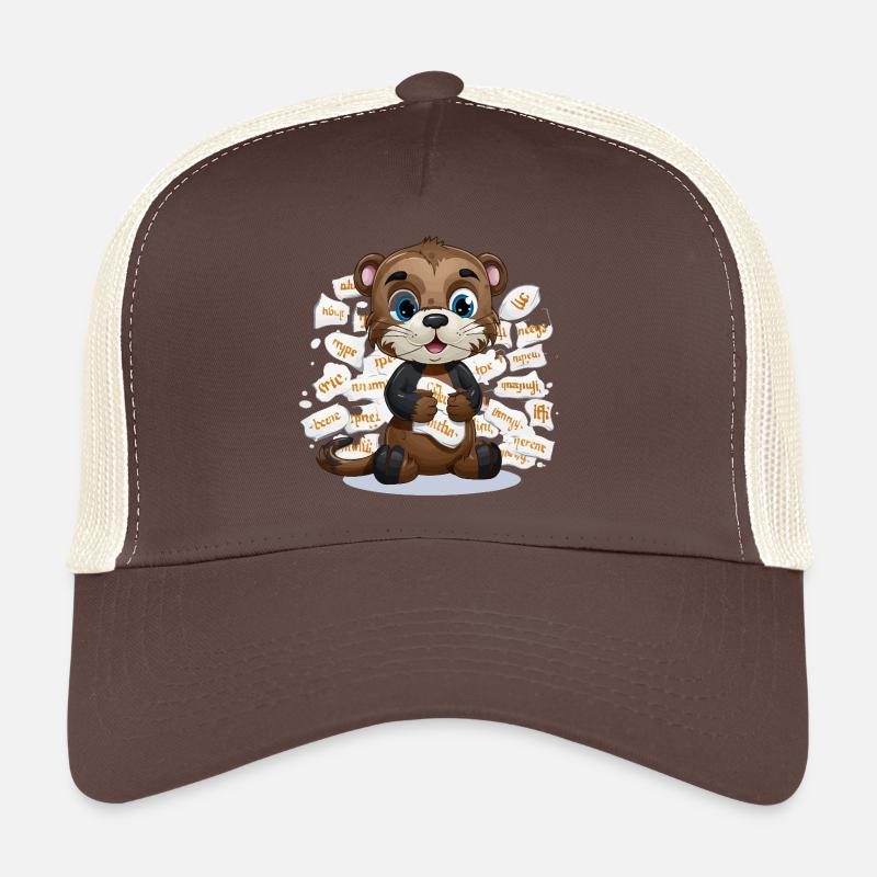 Lernotter mit Papierchaos Trucker Cap