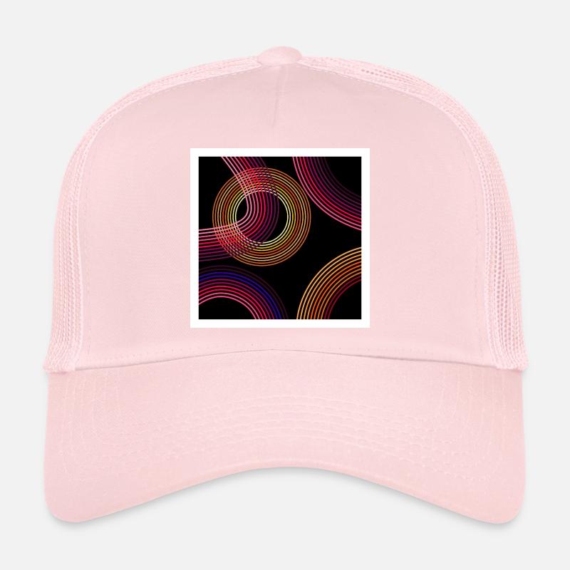 Tourbillon néon Casquette trucker 