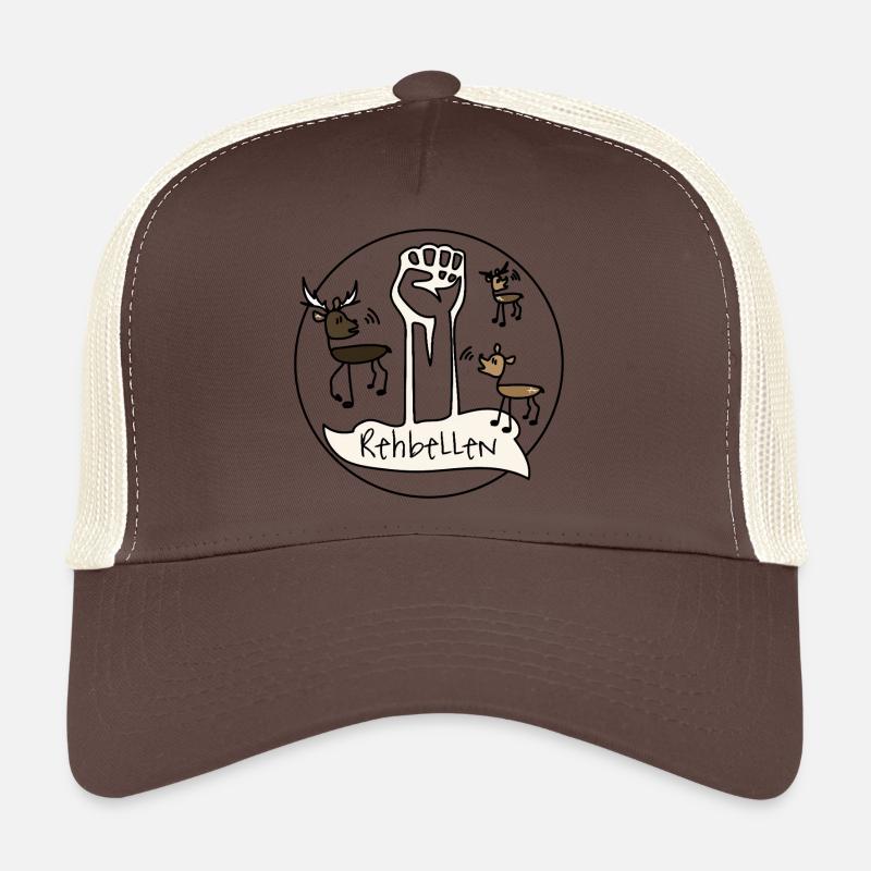 Rehbellen - Trucker Cap - Braun/Beige