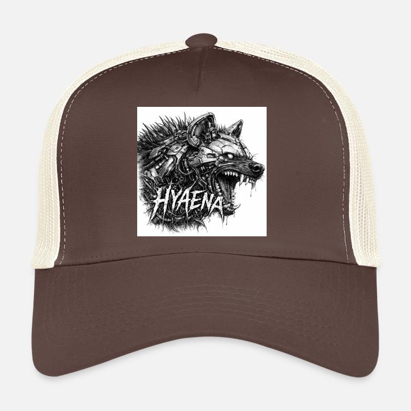 Armure de Cyber Hyène - Casquette trucker  - marron/beige