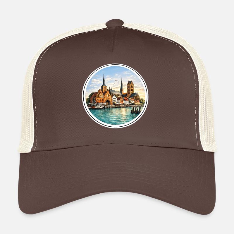 Wismarer Stadtansichtssachen Trucker Cap