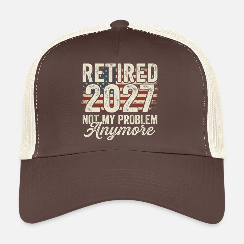 Ruhestand 2027 – nicht mehr mein Problem. Ruhestan Trucker Cap