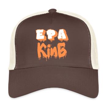 Roi EPA - Casquette trucker  - marron/beige - Devant