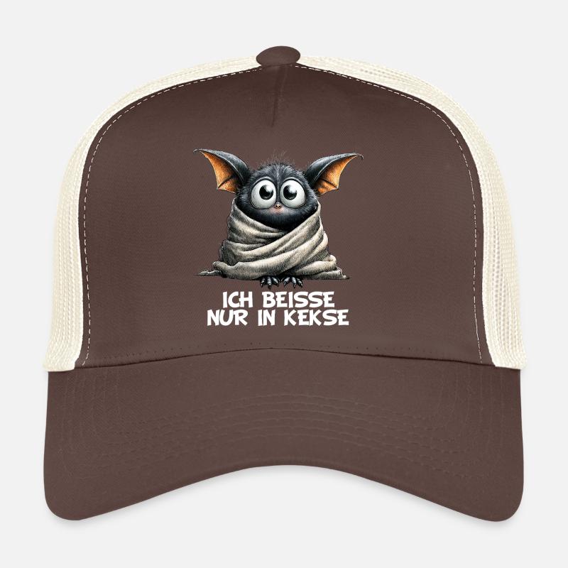 I just bite into cookies weird bat Trucker Cap