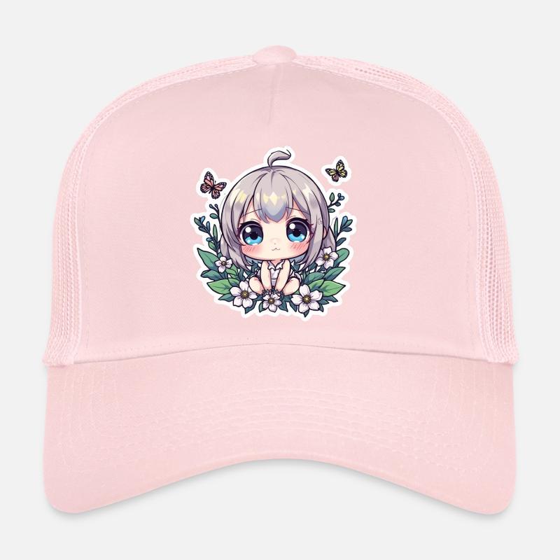 Magie des Fleurs Chibi Casquette trucker 