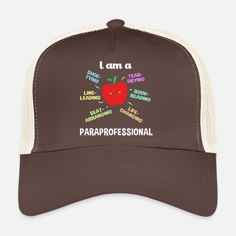 Teacher Assistant Paraprofessional Paraeducator Trucker Cap