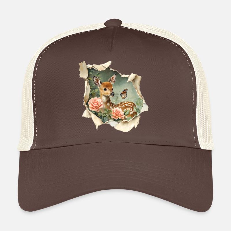 Faon de cerf Casquette trucker 
