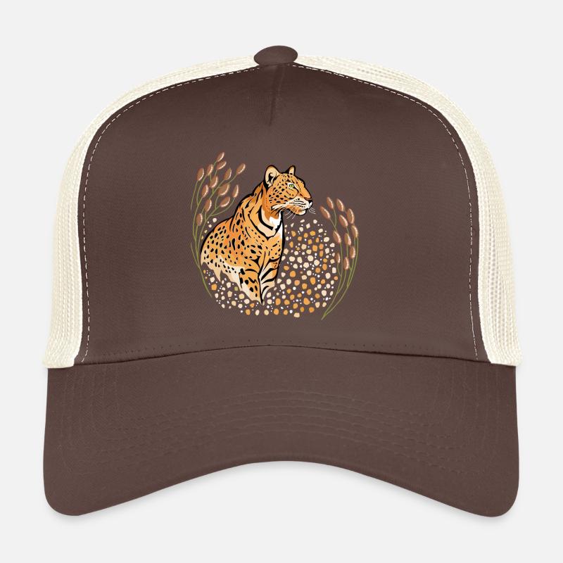 Panther - Trucker Cap - Braun/Beige