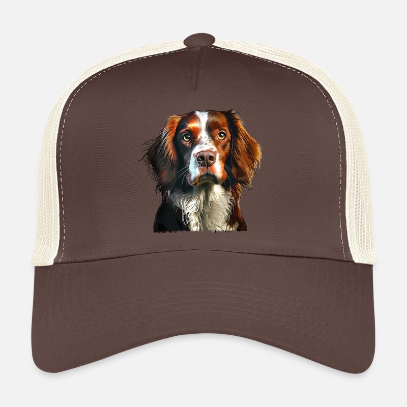 Bretagnischer Spaniel Trucker Cap