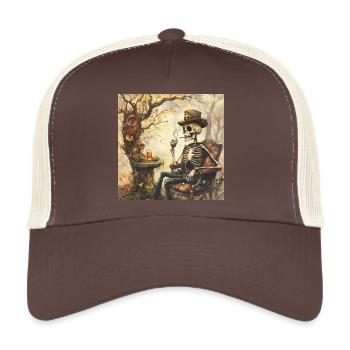 The Smoker of the Beyond - Trucker Cap - brown/beige - Front