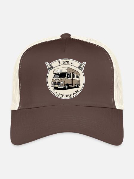 Camper-Fan - Trucker Cap - Braun/Beige
