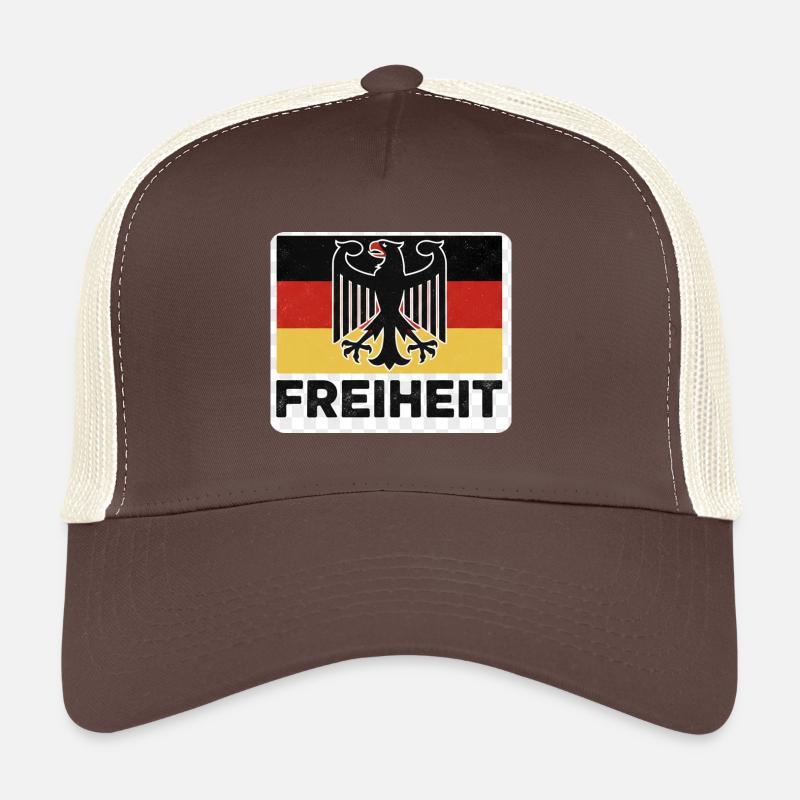 Liberty Flag with Eagle Trucker Cap