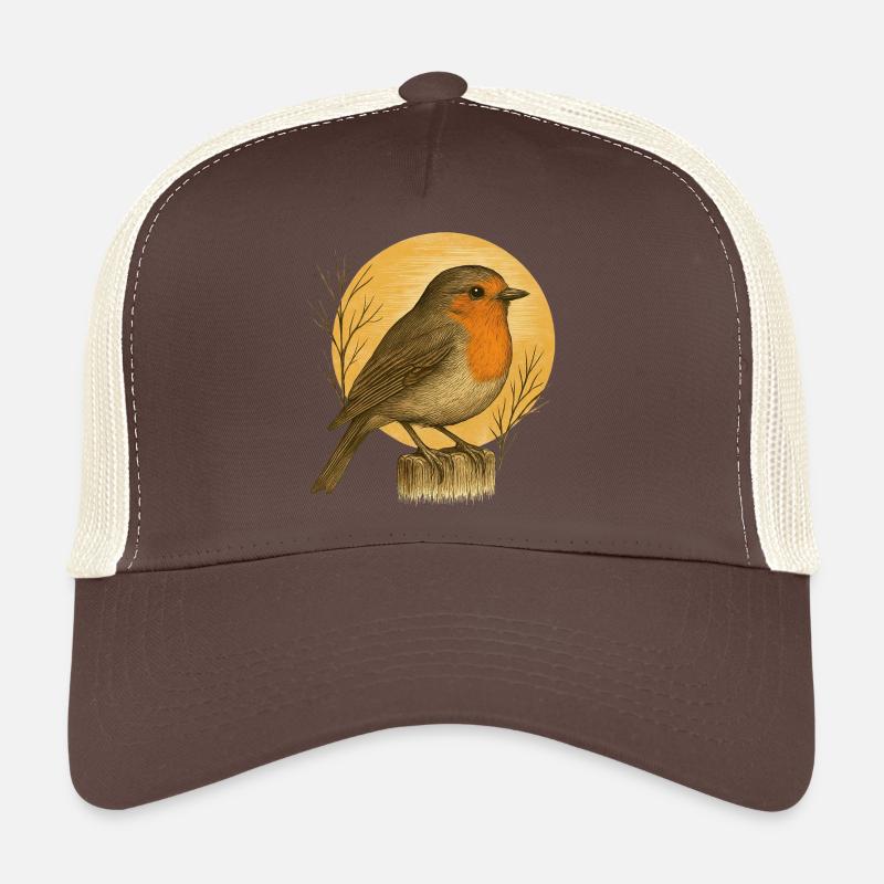 Rotkehlchen - Gartenvögel Trucker Cap